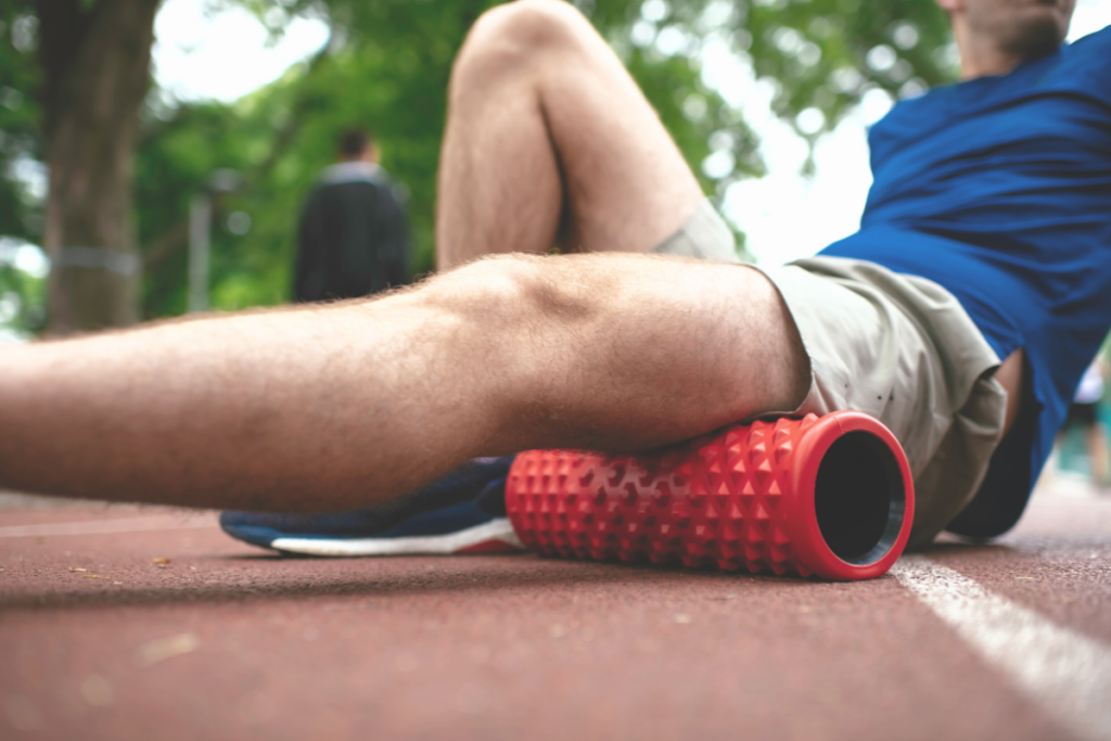 Increase flexibility with myofascial release or foam rolling