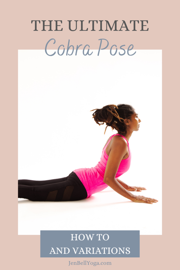 Cobra pose modifications and variations for everyone