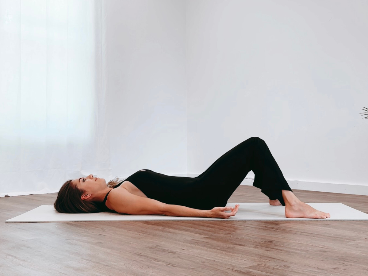 Weak pelvic floor? Constructive rest pose an easy way to help